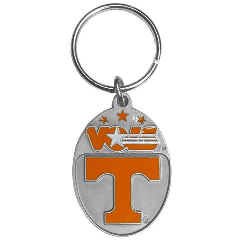 Tennessee Volunteers Carved Metal Key Chain
