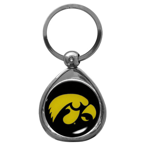 Iowa Hawkeyes Chrome Key Chain