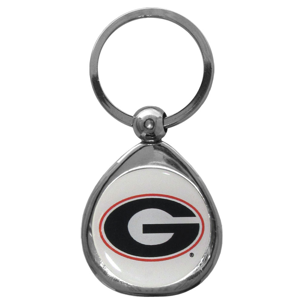 Georgia Bulldogs Chrome Key Chain