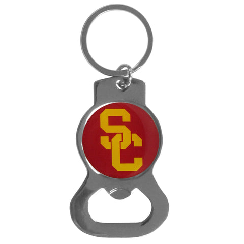 USC Trojans Bottle Opener Key Chain