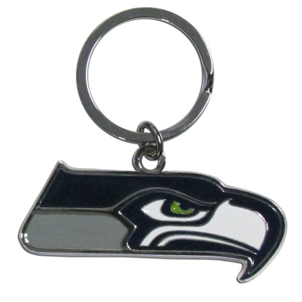 Seattle Seahawks Enameled Key Chain