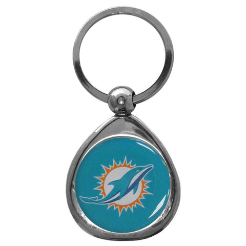 Miami Dolphins Chrome Key Chain