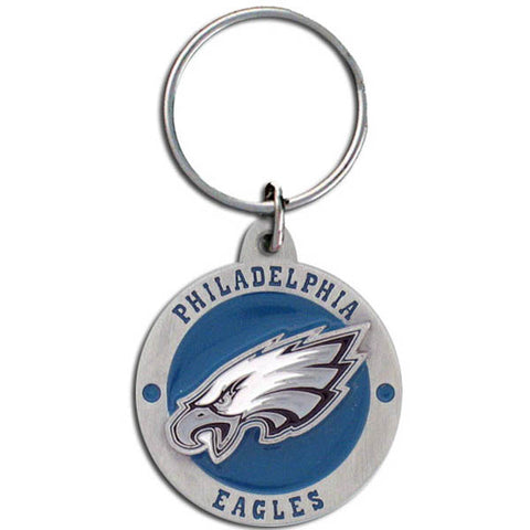 Philadelphia Eagles Carved Zinc Key Chain