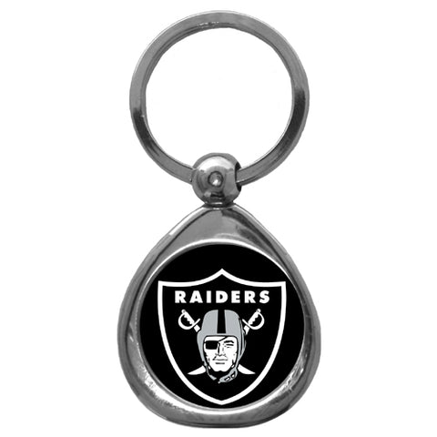 Oakland Raiders Chrome Key Chain