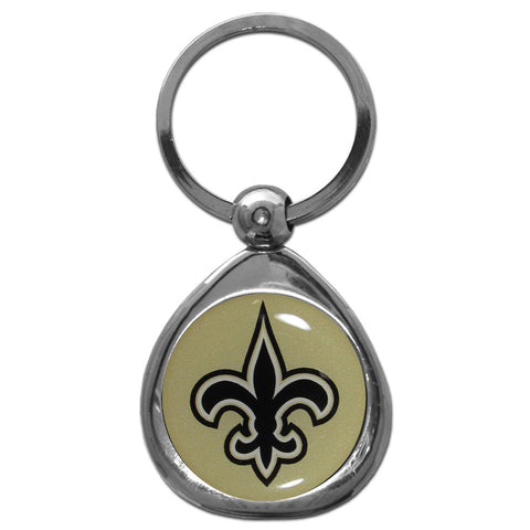 New Orleans Saints Chrome Key Chain