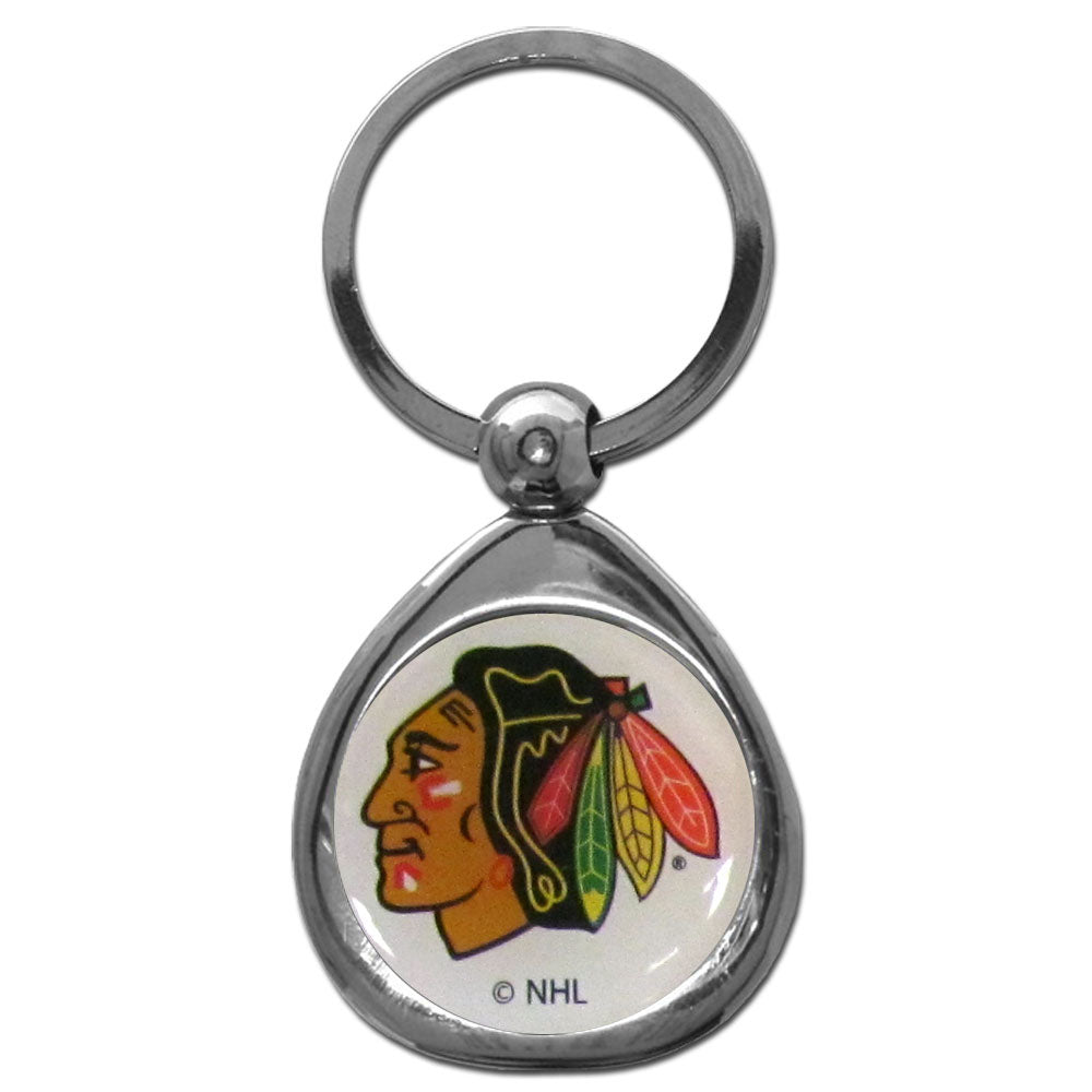 Chicago Blackhawks® Chrome Key Chain