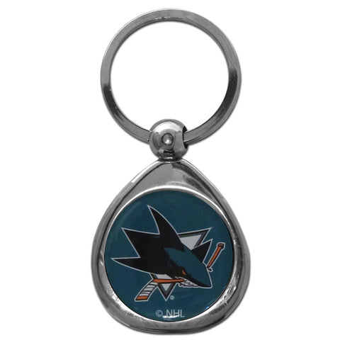 San Jose Sharks® Chrome Key Chain