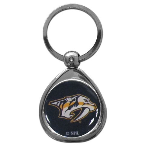 Nashville Predators® Chrome Key Chain