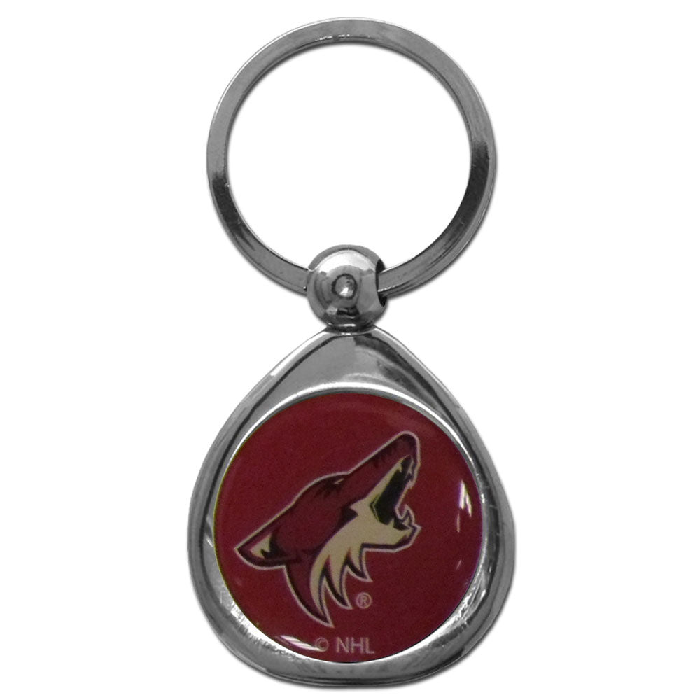 Arizona Coyotes® Chrome Key Chain