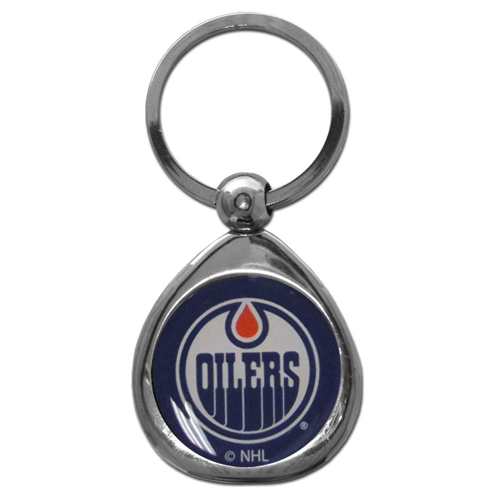 Edmonton Oilers® Chrome Key Chain