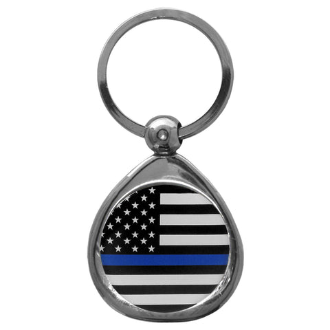 Police Chrome Key Chain