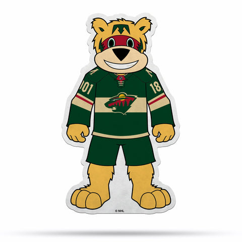 Minnesota Wild Pennant Shape Cut Mascot Design