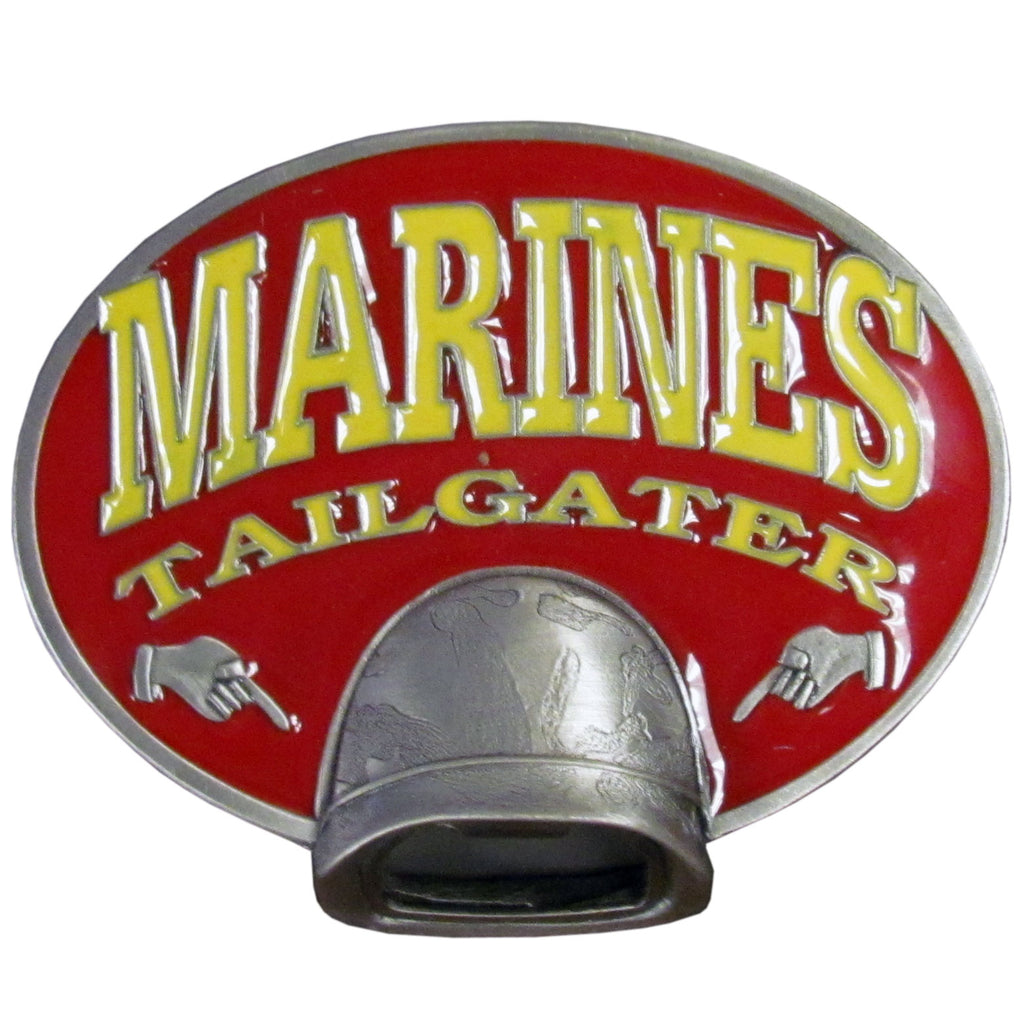 Marines Tailgater Class III Hitch Cover - Std