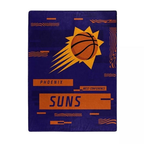 Phoenix Suns Blanket 60x80 Raschel Digitize Design