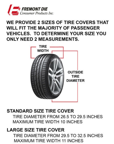 Washington Redskins Tire Cover Standard Size Black CO