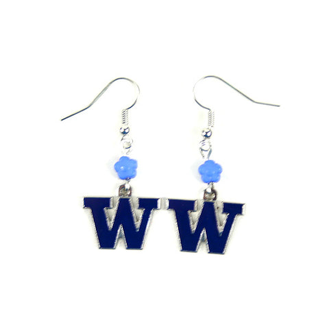 Washington Huskies Dangle Earrings - The SOPHIE Style