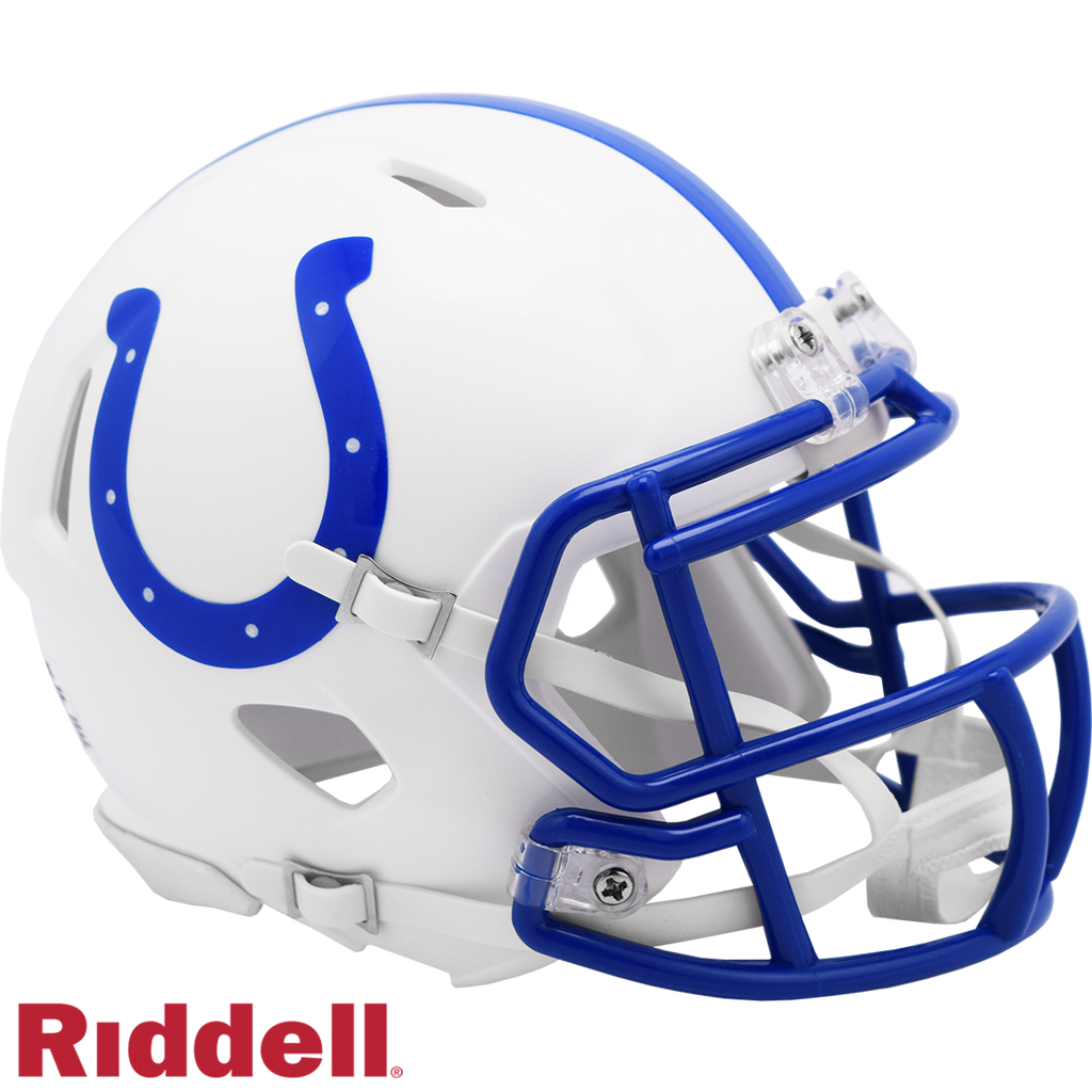 Indianapolis Colts Helmet Riddell Replica Mini Speed Style 1995 2003 T/B