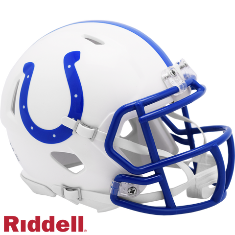 Indianapolis Colts Helmet Riddell Replica Mini Speed Style 1995 2003 T/B