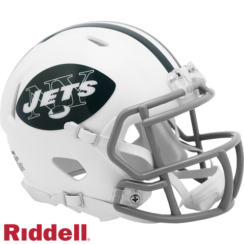 New York Jets Helmet Riddell Replica Mini Speed Style 1965 1977 T/B