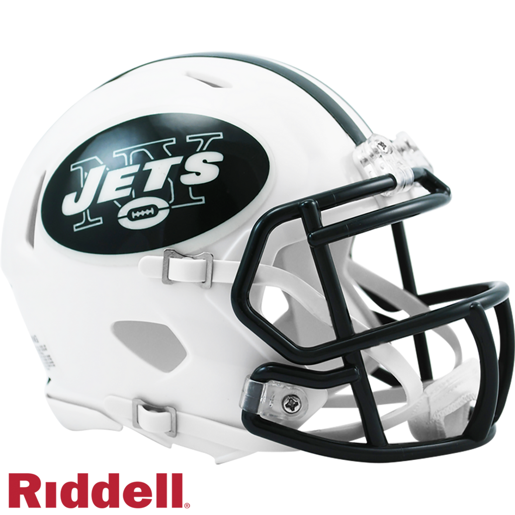 New York Jets Helmet Riddell Replica Mini Speed Style 1998 2018 T/B