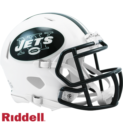 New York Jets Helmet Riddell Replica Mini Speed Style 1998 2018 T/B