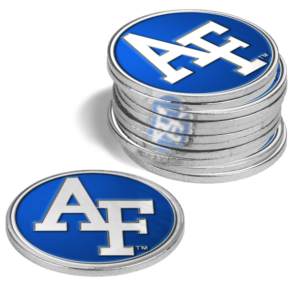 Air Force Falcons 12 Pack Ball Markers