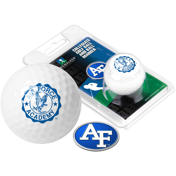 Air Force Falcons Golf Ball One Pack with Marker