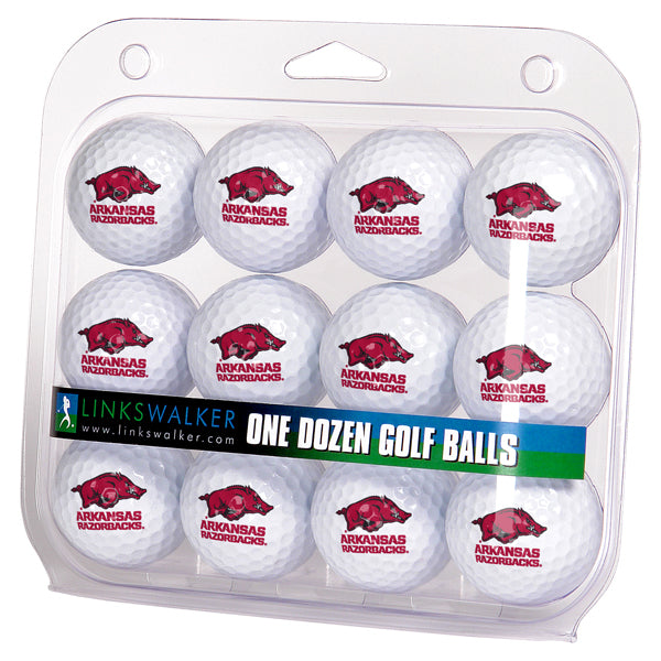 Arkansas Razorbacks Dozen Golf Balls