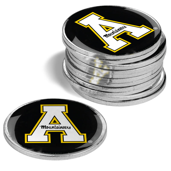 Appalachian State Mountaineers 12 Pack Ball Markers
