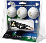 Appalachian State Mountaineers Black Crosshair Divot Tool 3 Ball Gift Pack  -  Black 