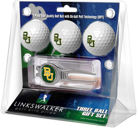 Baylor Bears Kool Tool 3 Ball Gift Pack