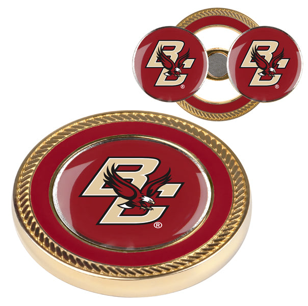 Boston College Eagles Challenge Coin / 2 Ball Markers