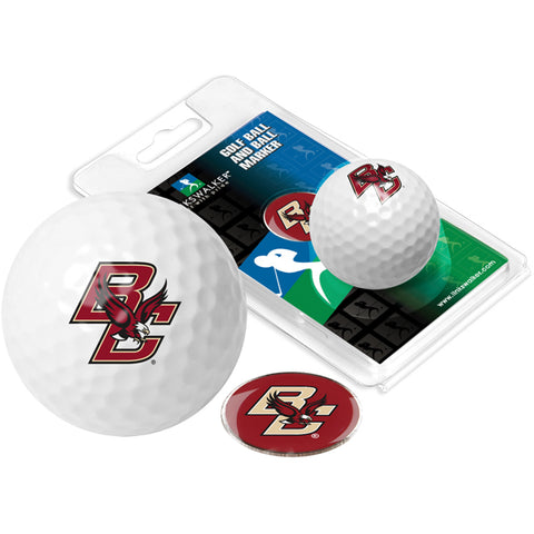 Boston College Eagles Golf Ball One Pack with Marker
