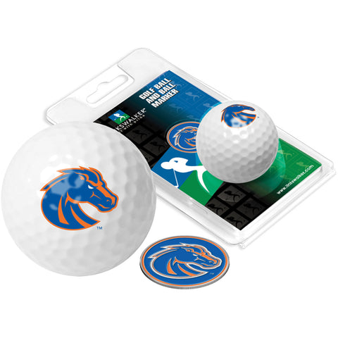 Boise State Broncos Golf Ball One Pack with Marker