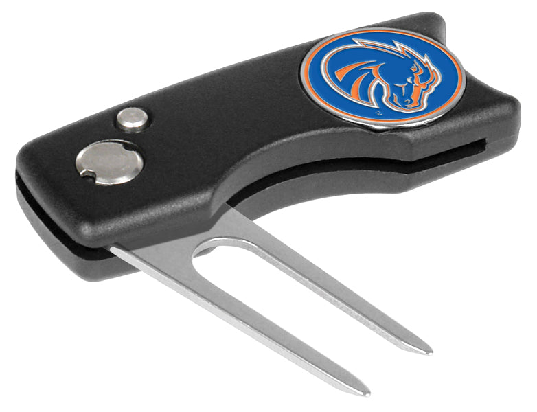 Boise State Broncos Spring Action Divot Tool