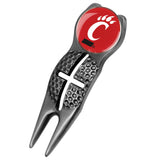 Cincinnati Bearcats Crosshairs Divot Tool  