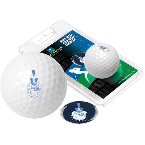 Citadel Bulldogs Golf Ball One Pack with Marker