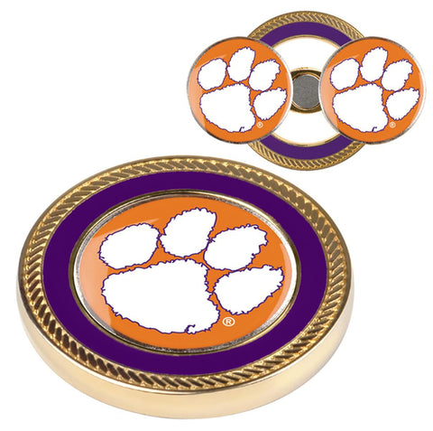 Clemson Tigers Challenge Coin / 2 Ball Markers