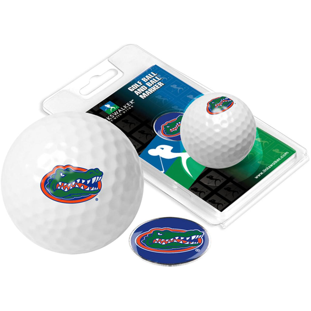 Florida Gators Golf Ball One Pack with Marker