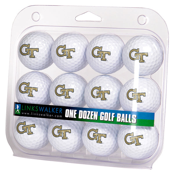 Georgia Tech Yellow Jackets Dozen Golf Balls