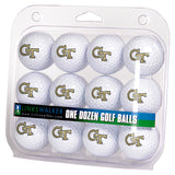 Georgia Tech Yellow Jackets Dozen Golf Balls