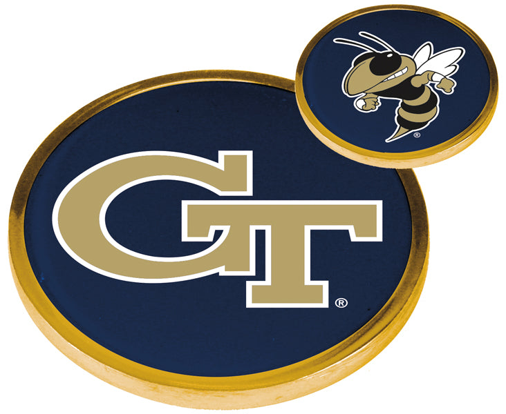 Georgia Tech Yellow Jackets Flip Coin