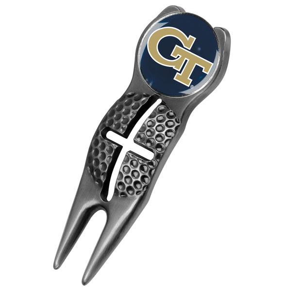 Georgia Tech Yellow Jackets Crosshairs Divot Tool  