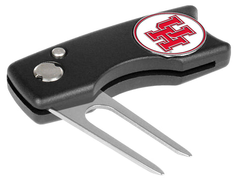 Houston Cougars Spring Action Divot Tool