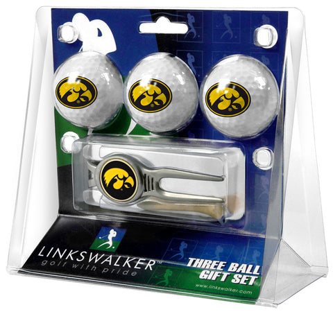 Iowa Hawkeyes Kool Tool 3 Ball Gift Pack