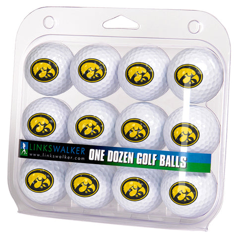 Iowa Hawkeyes Dozen Golf Balls