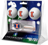 Illinois Fighting Illini Kool Tool 3 Ball Gift Pack