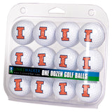 Illinois Fighting Illini Dozen Golf Balls