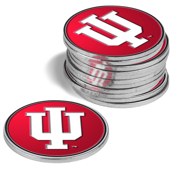 Indiana Hoosiers 12 Pack Ball Markers