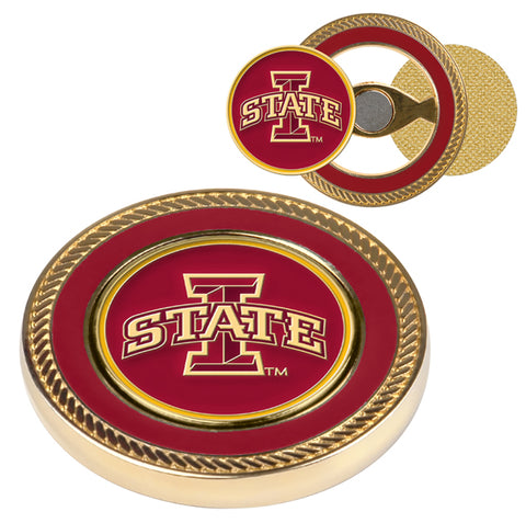 Iowa State Cyclones Challenge Coin / 2 Ball Markers